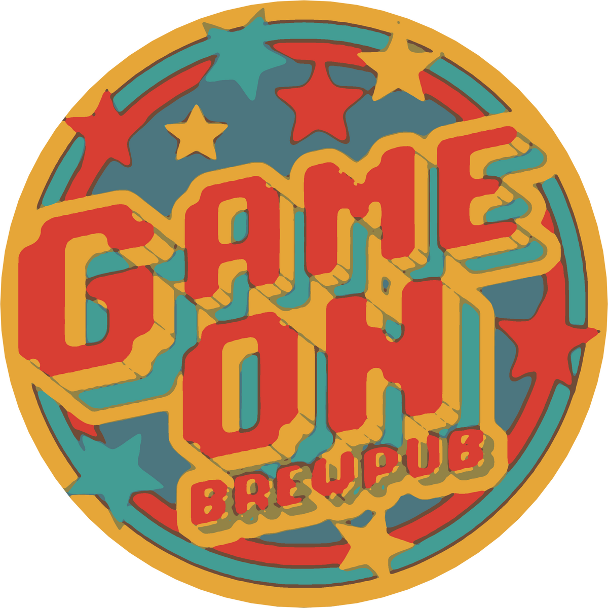 Game On Brewpub logo